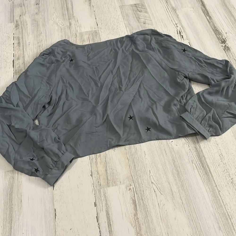 Wildfox Megalith Star Wrapt Top Size M - Picture 7 of 12